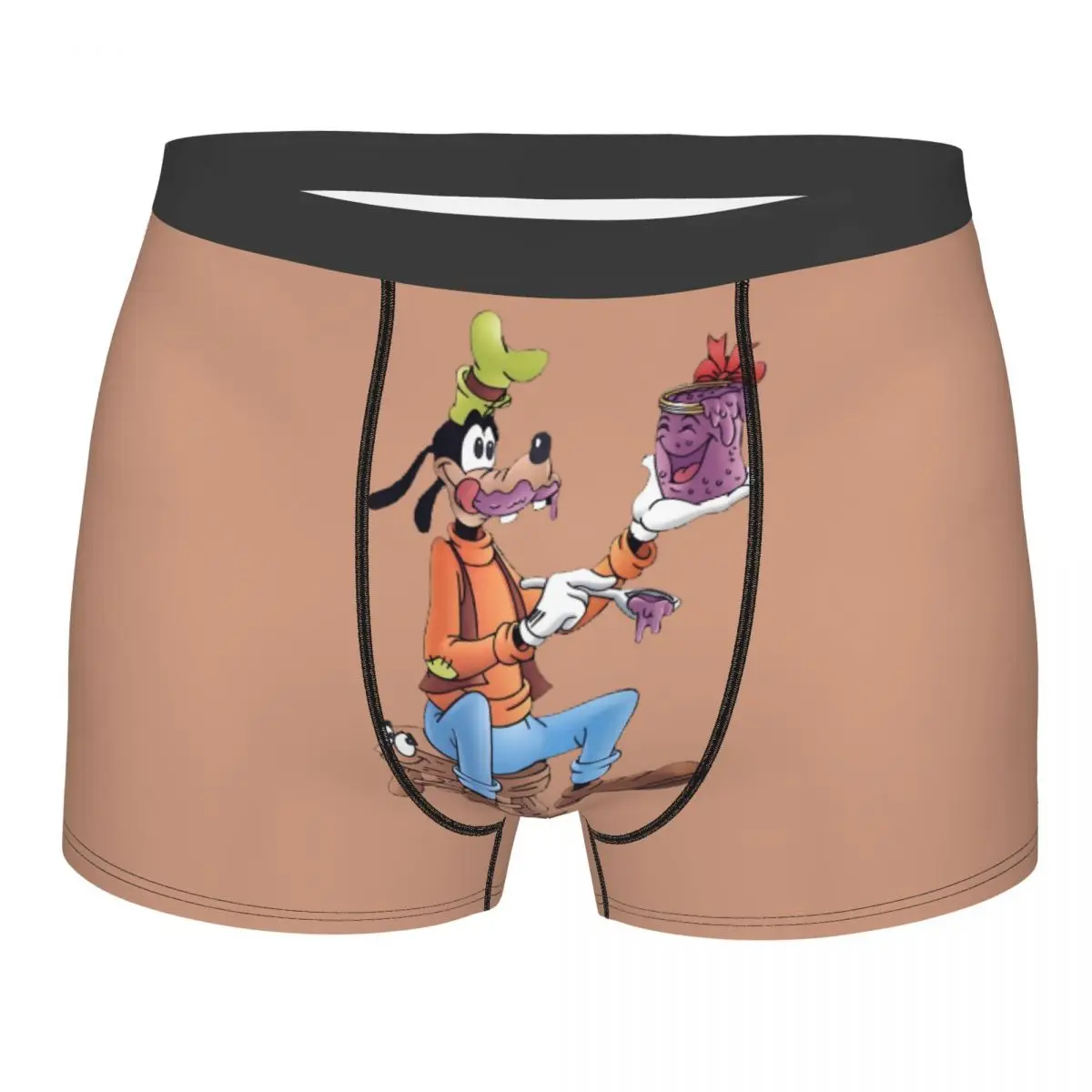 

Custom Goofy Goof Underwear Men Stretch Anime Cartoon Boxer Briefs Shorts Panties Soft Underpants For Homme