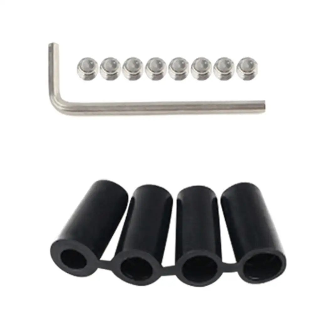 Aluminum Universal Shift knob Shifter Adapter for BMW / Mini Non Threaded Shifters M10X1.25 (Black), Installing Parts Included