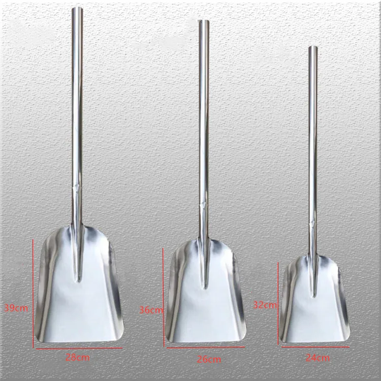 Stainless steel serving spade 304 thickened square spade