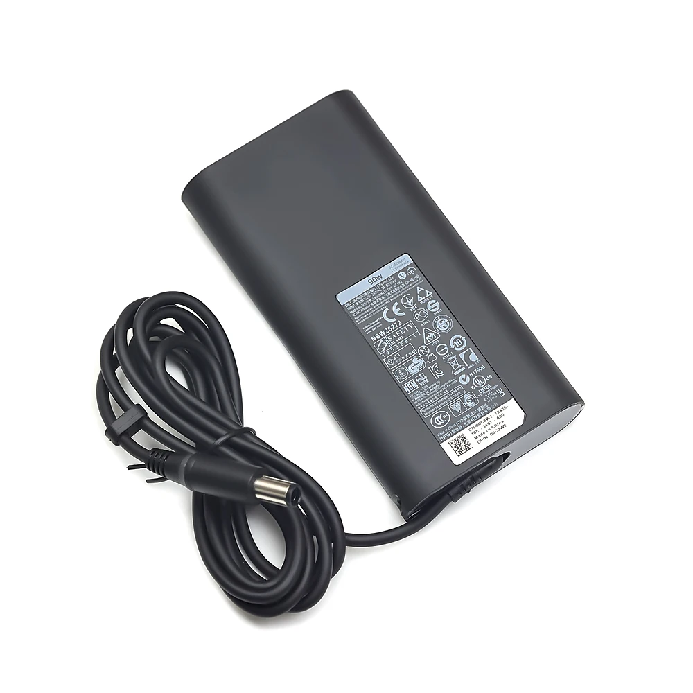 19.5V 4.62A 90W Laptop Adapter AC Charger for DELL 14R 15R 552 7520 14Z 17R5720 E6400 E7440 LA90PM111 DA90PM111 Supply 7.4 5.0mm
