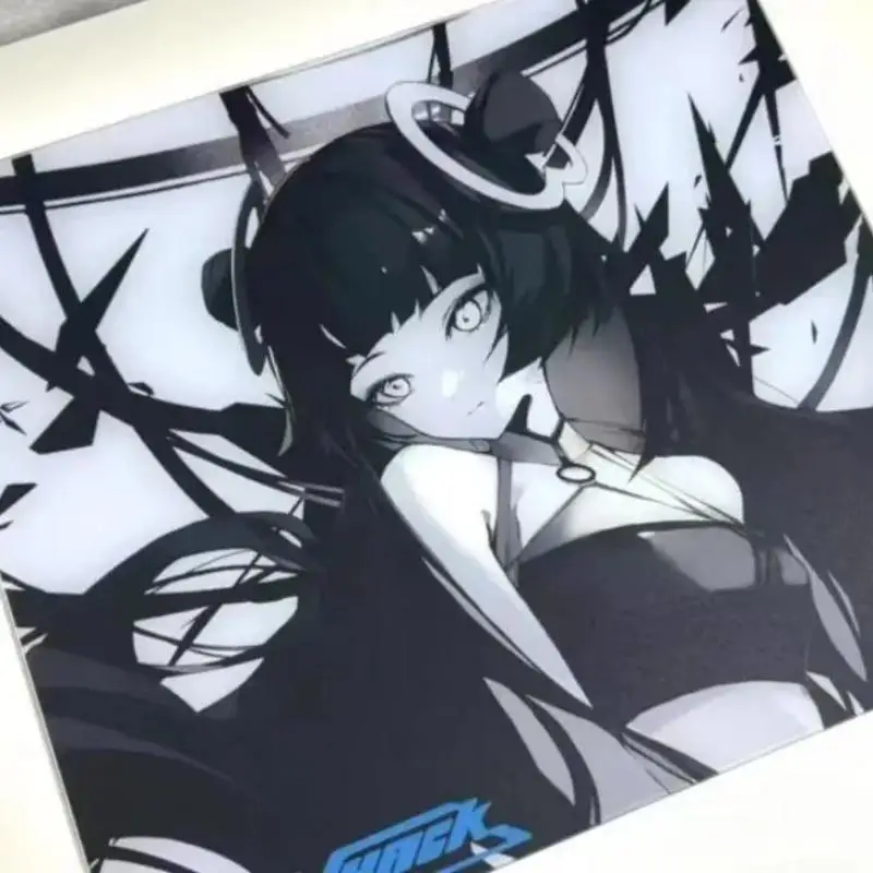 Cool Girl Glass Mousepad Sora Game Mouse Pad Customized Pattern Tempered Smooth Gaming Desk Mat Fps Esports Office Gaming