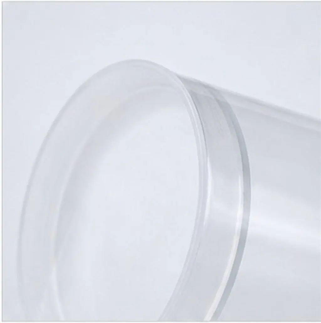 2Pcs Transparent Badminton Shuttlecock Tube Easy Open Cap Shuttlecock Storage Container Humidifying Organizer for Home School
