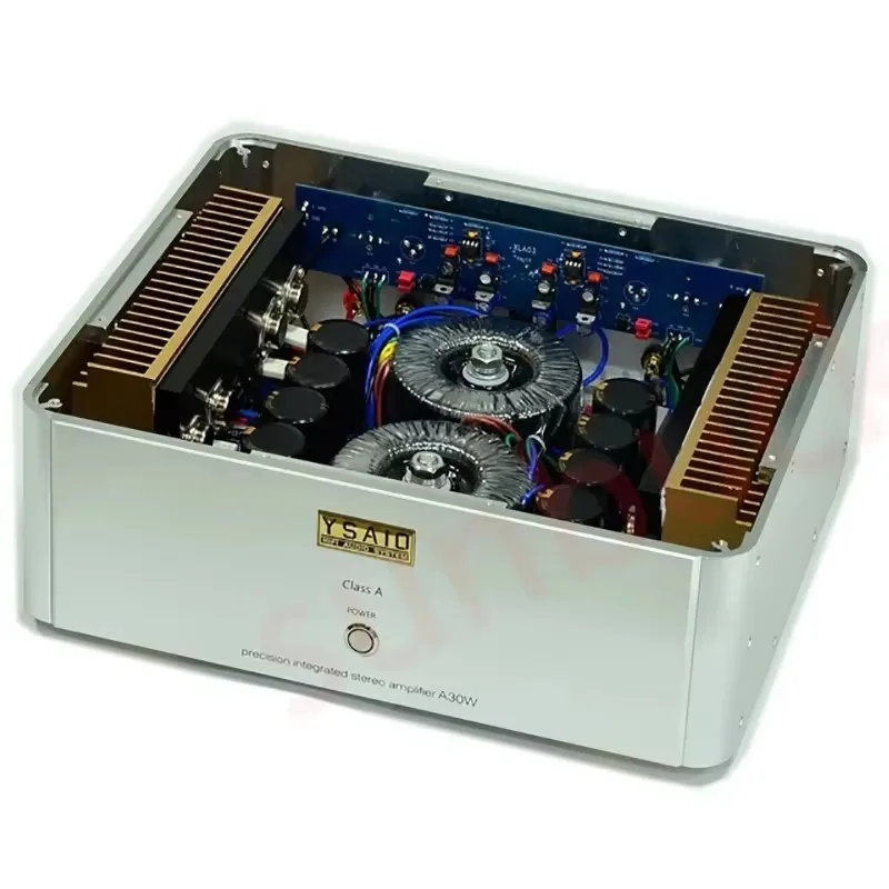 

SUNBUCK Class A 30W 2.0 400W XRL Balanced Input Gold Seal Tube High Power HiFi Rear Home Power Amplifier Audio