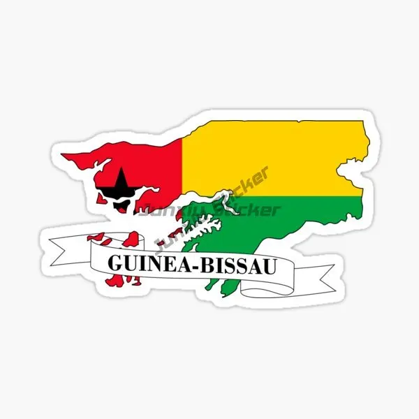 

GUINEA GUINEA-BISSAU Ghana C Te D Ivoire LIBERIA Flag Rectangle Car Sticker, Vinyl Accessories Decals