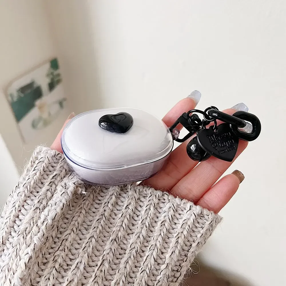 그라디언트 레드미 버즈 4 라이트 케이스, 투명 패턴 꽃 키친 실리콘 이어폰 커버, 귀여운 레드미 버즈 4 라이트 케이스