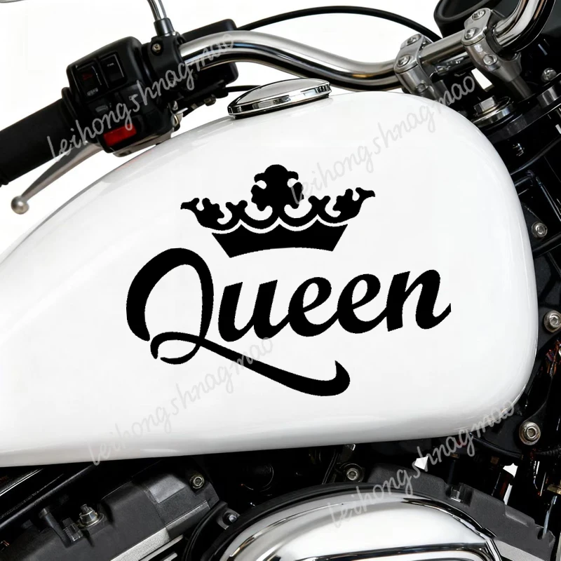 

Classic Fashion CROWN QUEEN Car Sticker 1pc Waterproof Vinyl Decal Auto Motorcycle Decoration Accessory