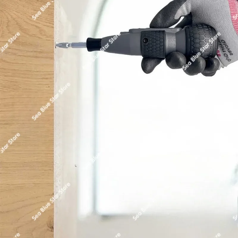 Electric screwdriver Mini screw batch Household small handheld rechargeable lithium battery Multifunctional electric drill
