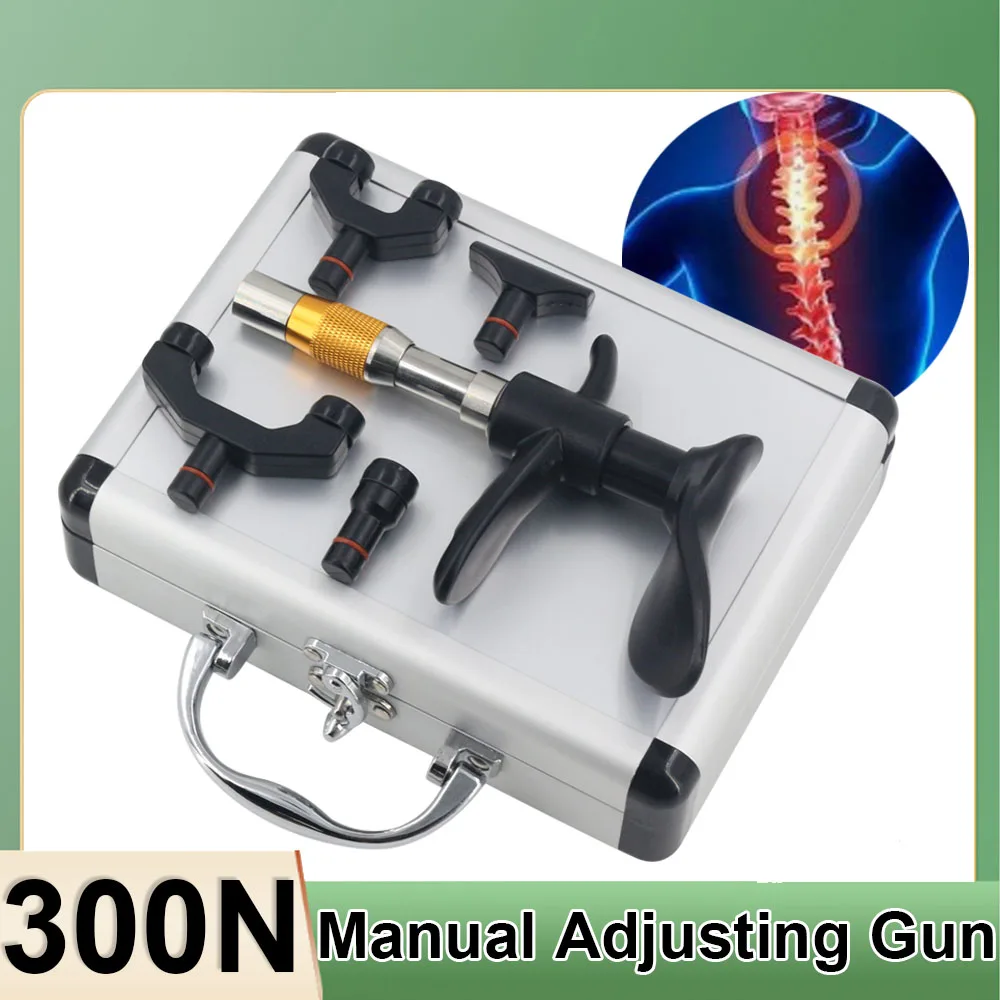 

300N Portable Chiropractic Adjusting Tool Manual Massager Correction Spinal Lumbar Vertebrae Massage Body Health Care