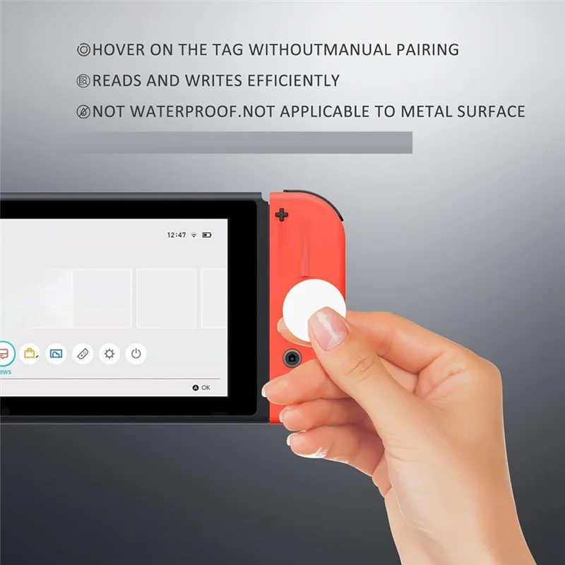 

ELECT-55 шт. NFC-тег, круглый NFC 215, перезаписываемые карты для монет NFC, совместимые с поддержкой NFC, мобильные устройства