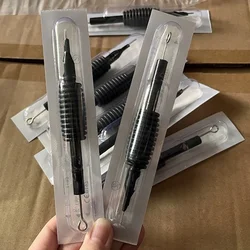 1pcs 1/3/4/5/7/9RL Tattoo Needle Sterile Disposable Tattoo Nozzle Needle Tips and Tube Grip Tattoo Gun Supplies Tattoo Machine