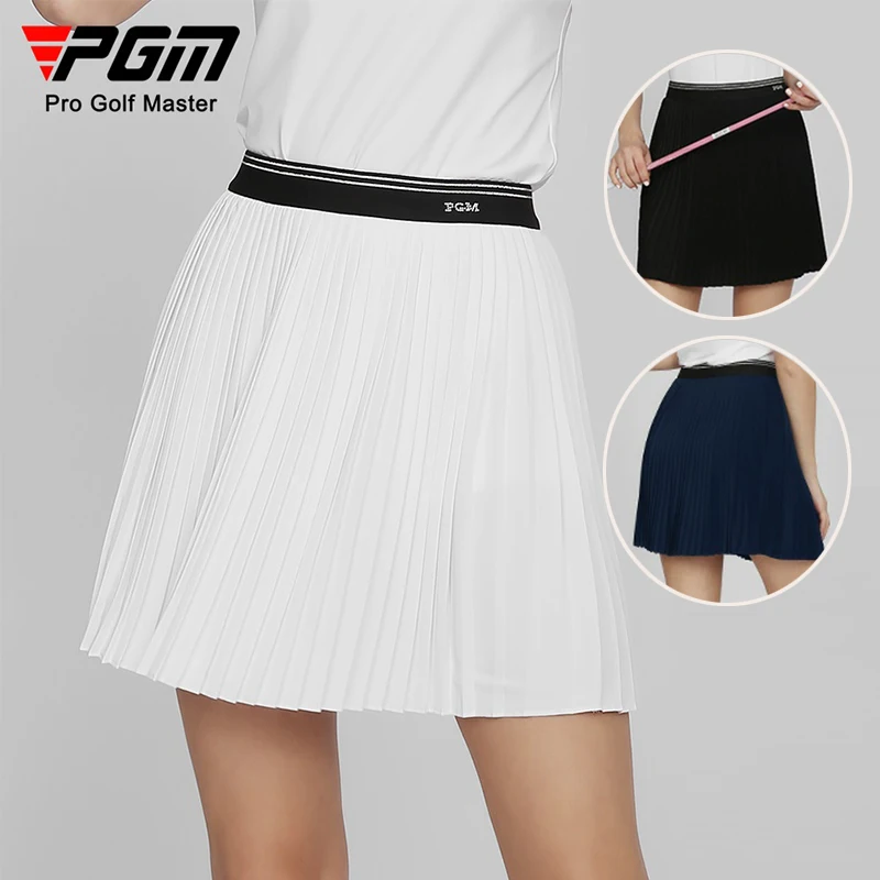 Summer Women Clothing Golf Short Skirt Female Breathable Pleated Skorts Girl Casual Fashion Elastic Anti-exposure Golf Skirt