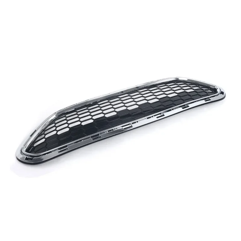 Suitable for 14-18 Ford Fiesta US version front bumper grille, modified honeycomb middle mesh grille
