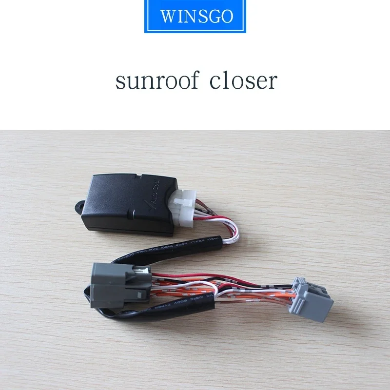 WINSGO Auto Power Panoramic Sunroof Closer Module for Renault Kadjar / Koleos, Kia Niro 2017-2018, Nissan X-Trail T32, Car Modif