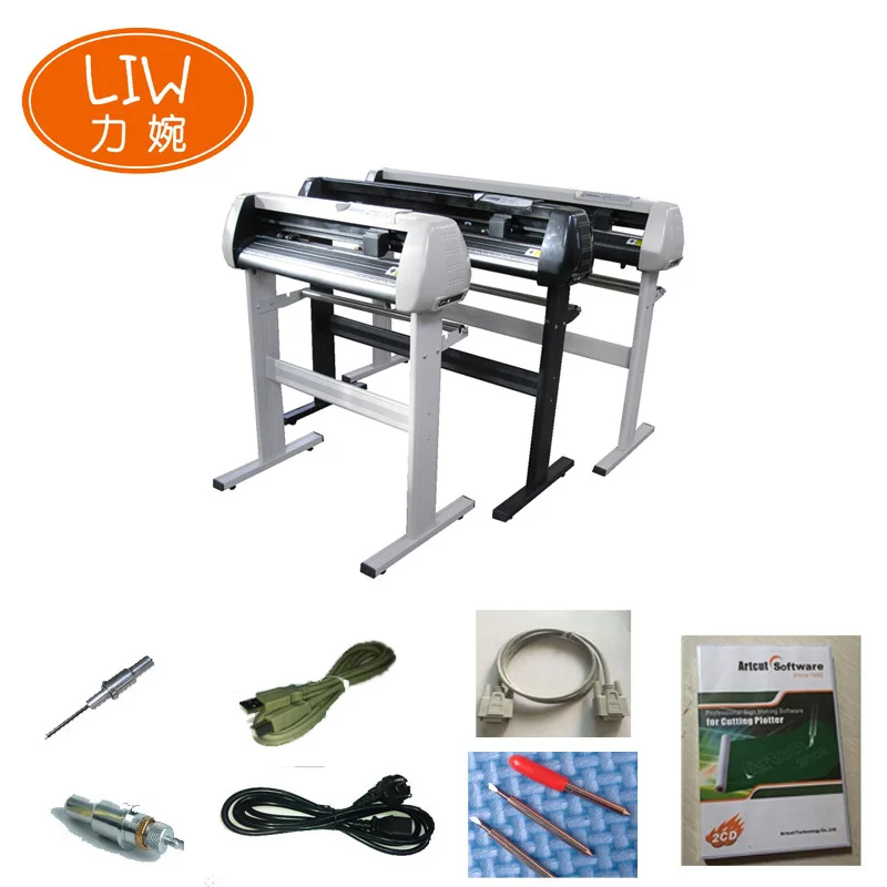 

Cutting plotter USB port, LCD screen free ship 1.1M