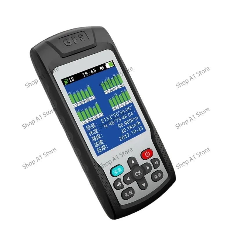 GPS high-precision handheld measuring area measuring instrument harvester Mu meter