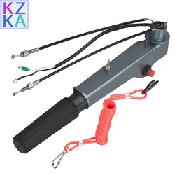 63V-42111-01-4D Handle Steering Assy with Cable For Yamaha Outboard 9.9HP 15HP 13.5HP F6 F8 F9.9 63V-W0084-00 Boat Engine
