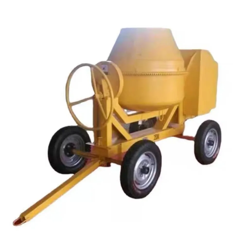 

Portable High Capacity 350L 400L 500L Electric Concrete Mixer