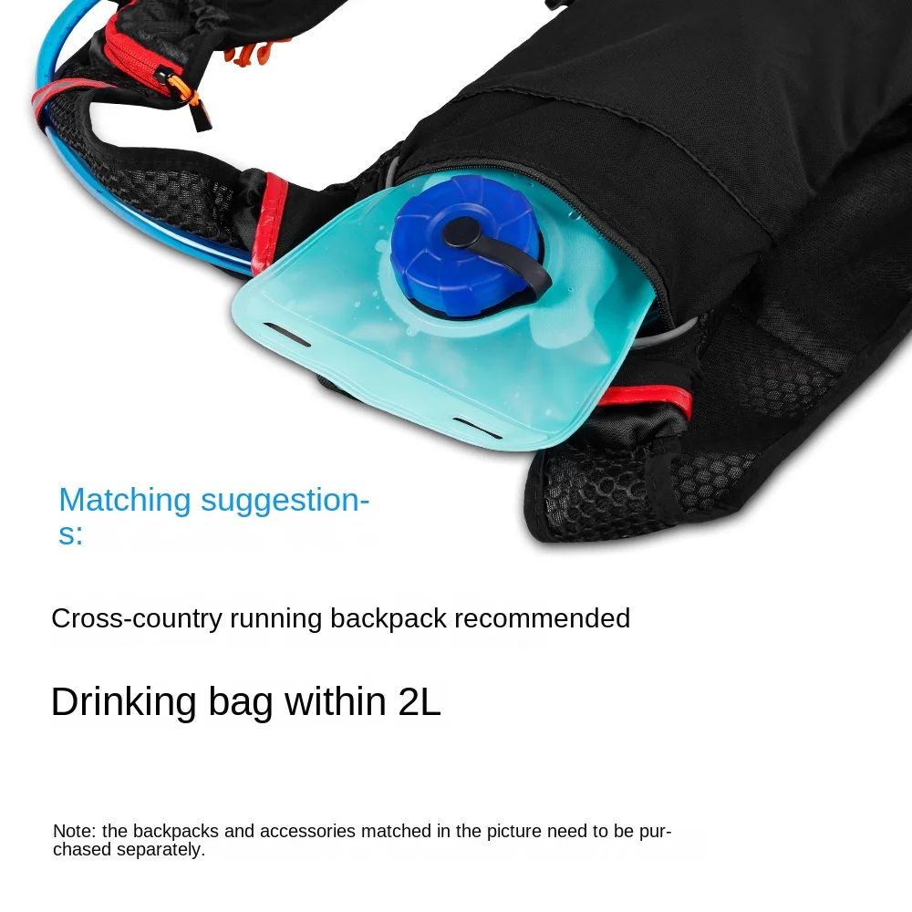 2L Water Bag Sports Backpack Bicycle Riding Water Bag Portable Food Grade Outdoor Drinking Water Bag Camping Water Bag