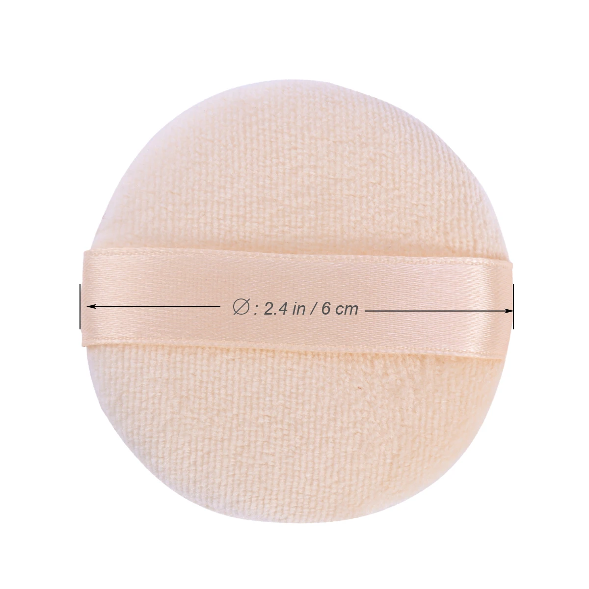 

4 Pcs Powder Puff Foundation Sponge Makeup Loose Applicator Soft Cotton Material Non Toxic Easy