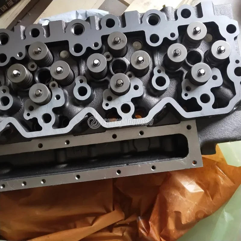 Original DCEC 6L ISL diesel cylinder head assembly  5314801