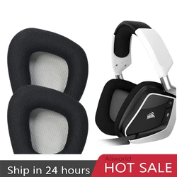 Replacement Earpads Memory Foam Ear Cushion for Corsair Void PRO ELITE RGB Wireless Gaming Headset Earmuffs Ear Pads Headband