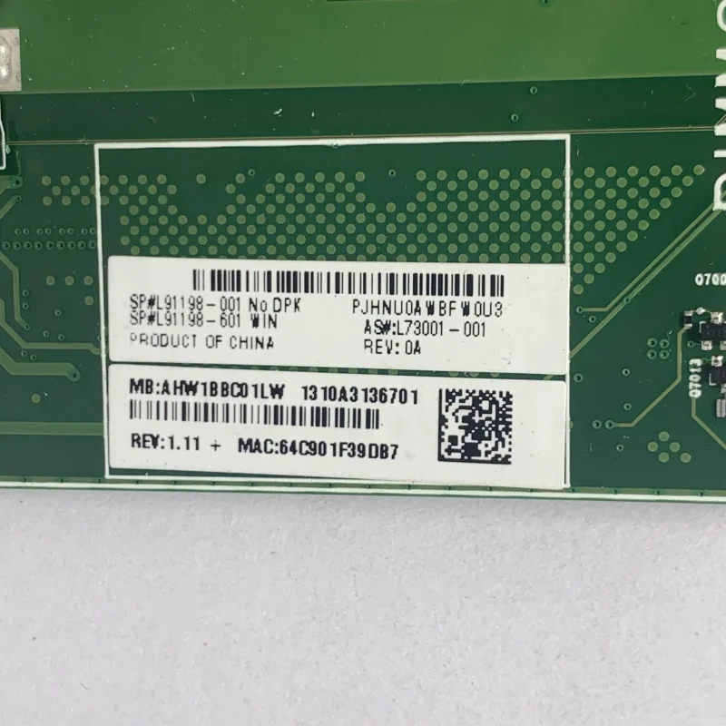 

L91198-001 L91198-601 L73001-001 6050A3136701-MB-A01(A1) с процессором Ryzen 5 4600H для материнской платы ноутбука HP 24K, 100% работает хорошо