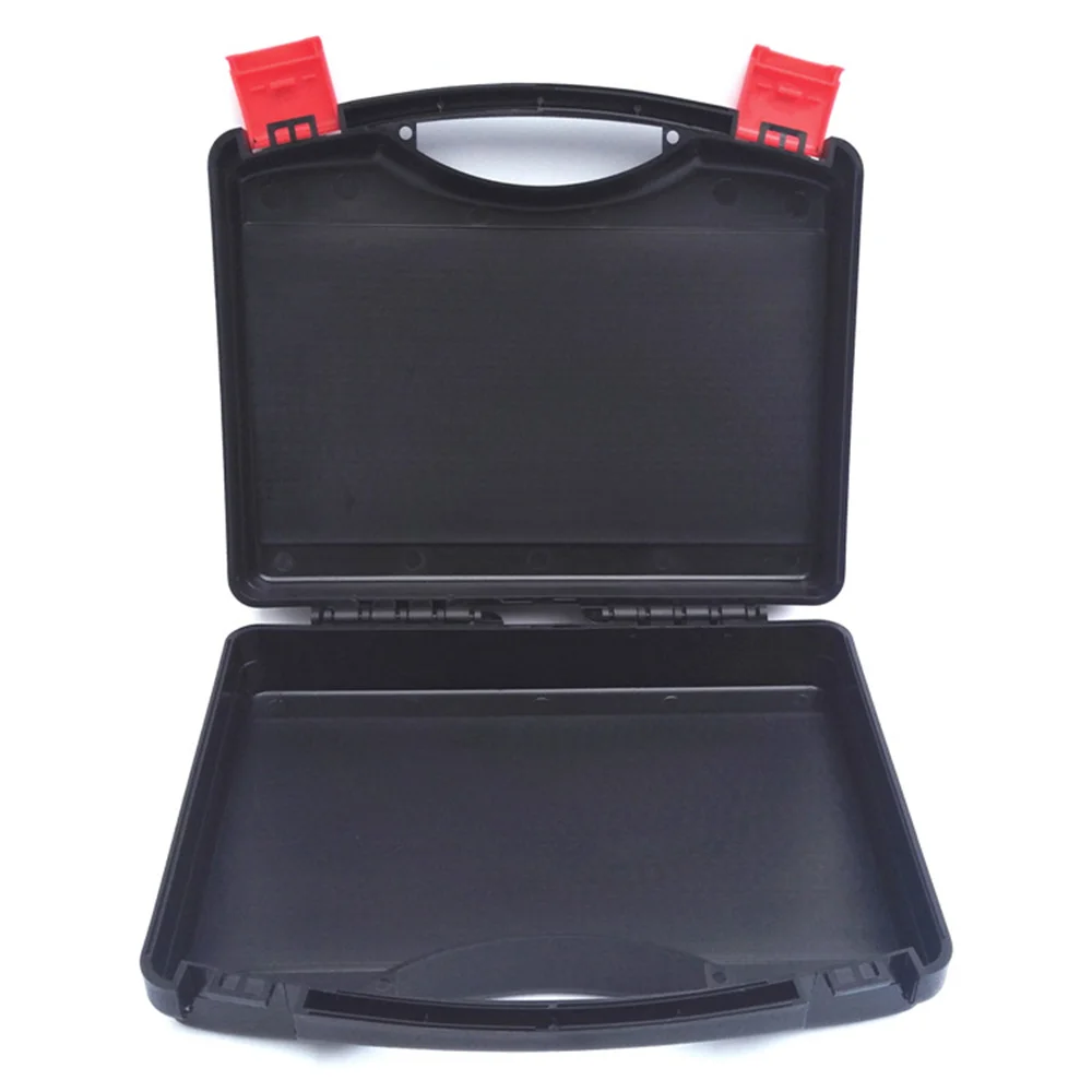 Black PP toolbox Plastic Boxs Thickened box Car repair tool suitcase Tool Case Plastic Toolbox Portable Suitcase Parts Box