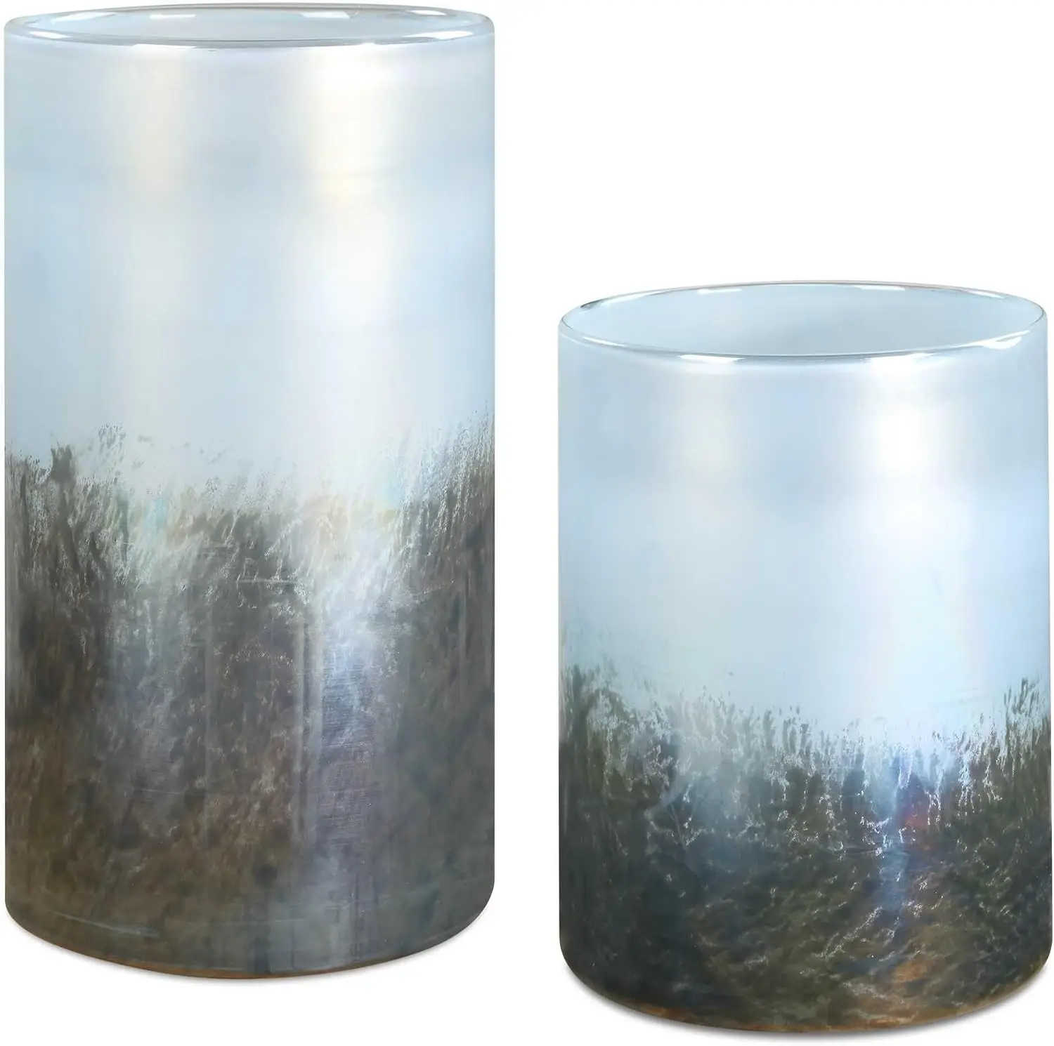 Midnight Vase (Set of 2) 9.75 Inch Tall and 5.5 Inch Wide by - 18253