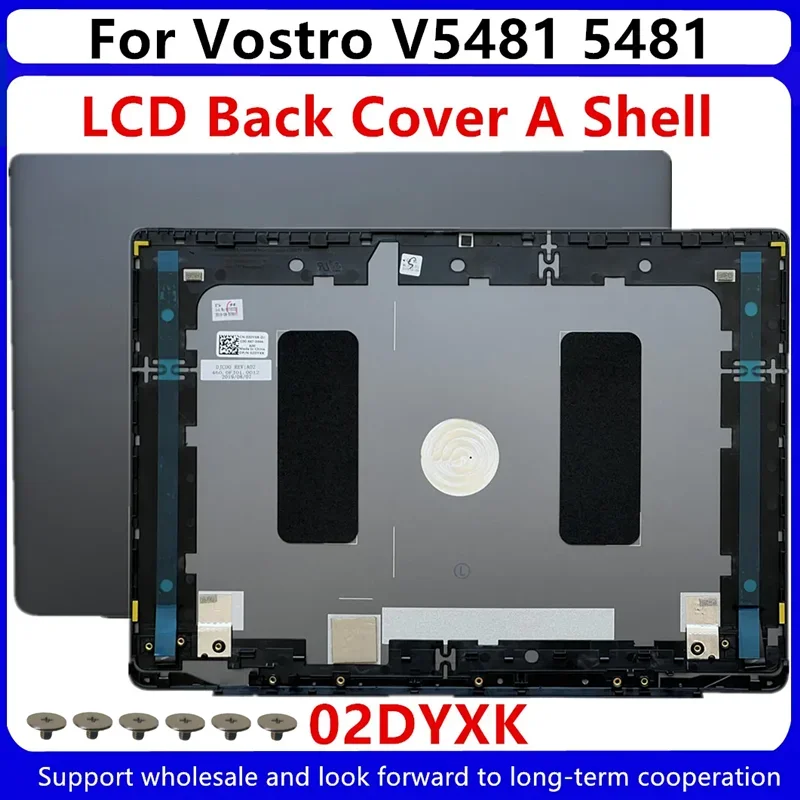 

New For Dell Vostro V5481 5481 laptop A shell LCD Back Cover Gray 02DYXK