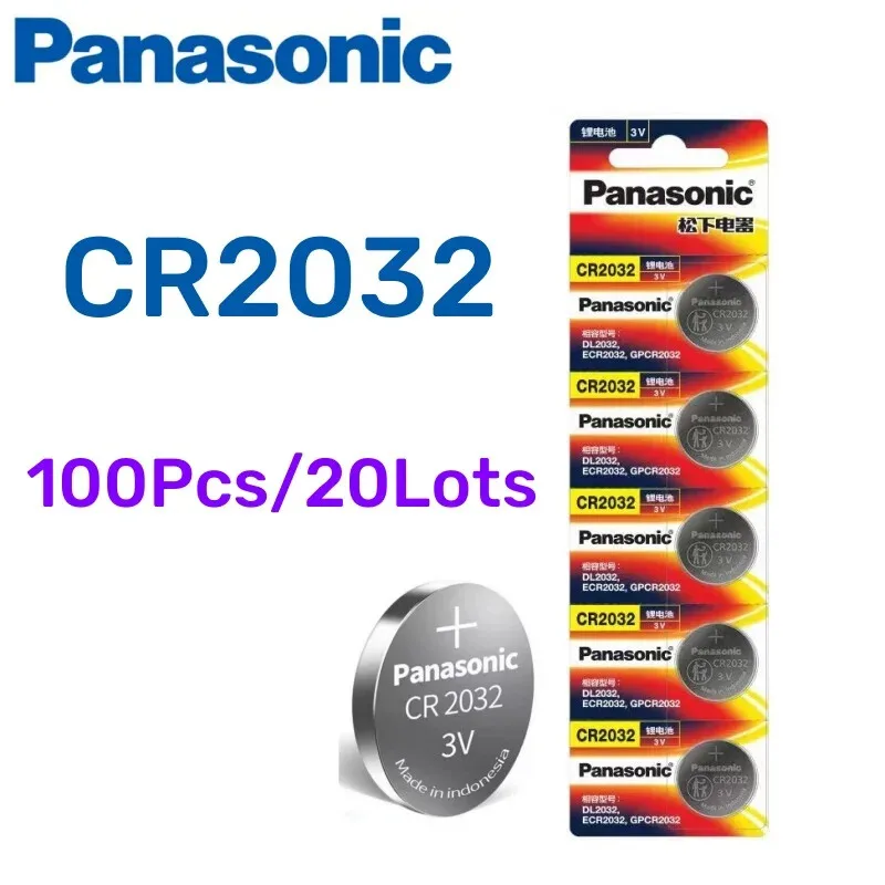 2-50PCS CR2032 CR 2032 DL2032 ECR2032 3V Lithium Battery For Watch Toy Calculator Car Key Remote Control Button Coin Cells