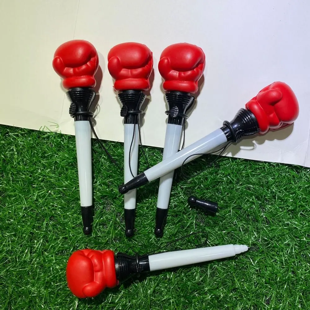 

Unique Smooth Writing Bouncing Ballpoint Pen Gel Pen Cartoon Boxing Glove Pen Funny Shape Kawaii Fist-shaped Pen Stationery