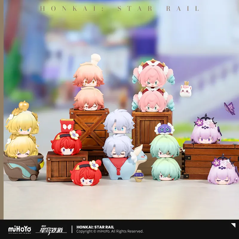

[Genuine] miHoYo Game Honkai Star Rail AMPHOREUS Series Cartoon Doll Aglaea Tribios Anaxa Anime Ornament Prop Cosplay Xmas Gifts