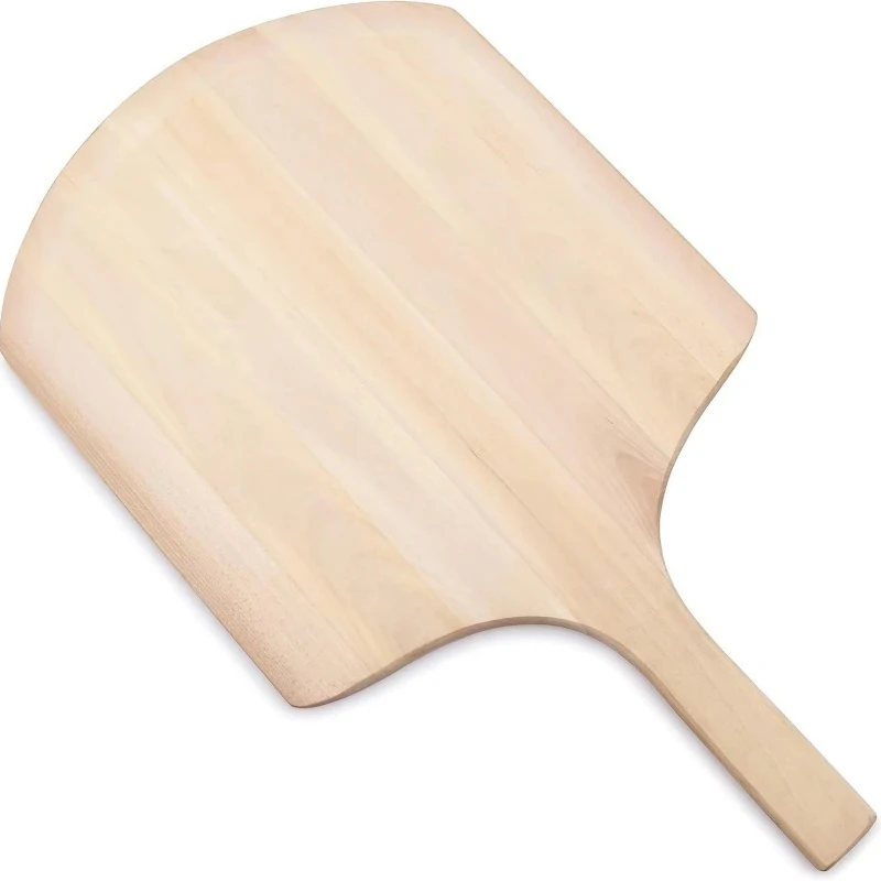 Restaurant grade wooden pizza board tray long handle wooden shovel