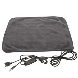 Cat Thermal Mat Electric Cushion Pet Heating Pad Indoor Pads USB Heated Dog Bed Pets Winter Warming Pad Cat Dog Heated Nest