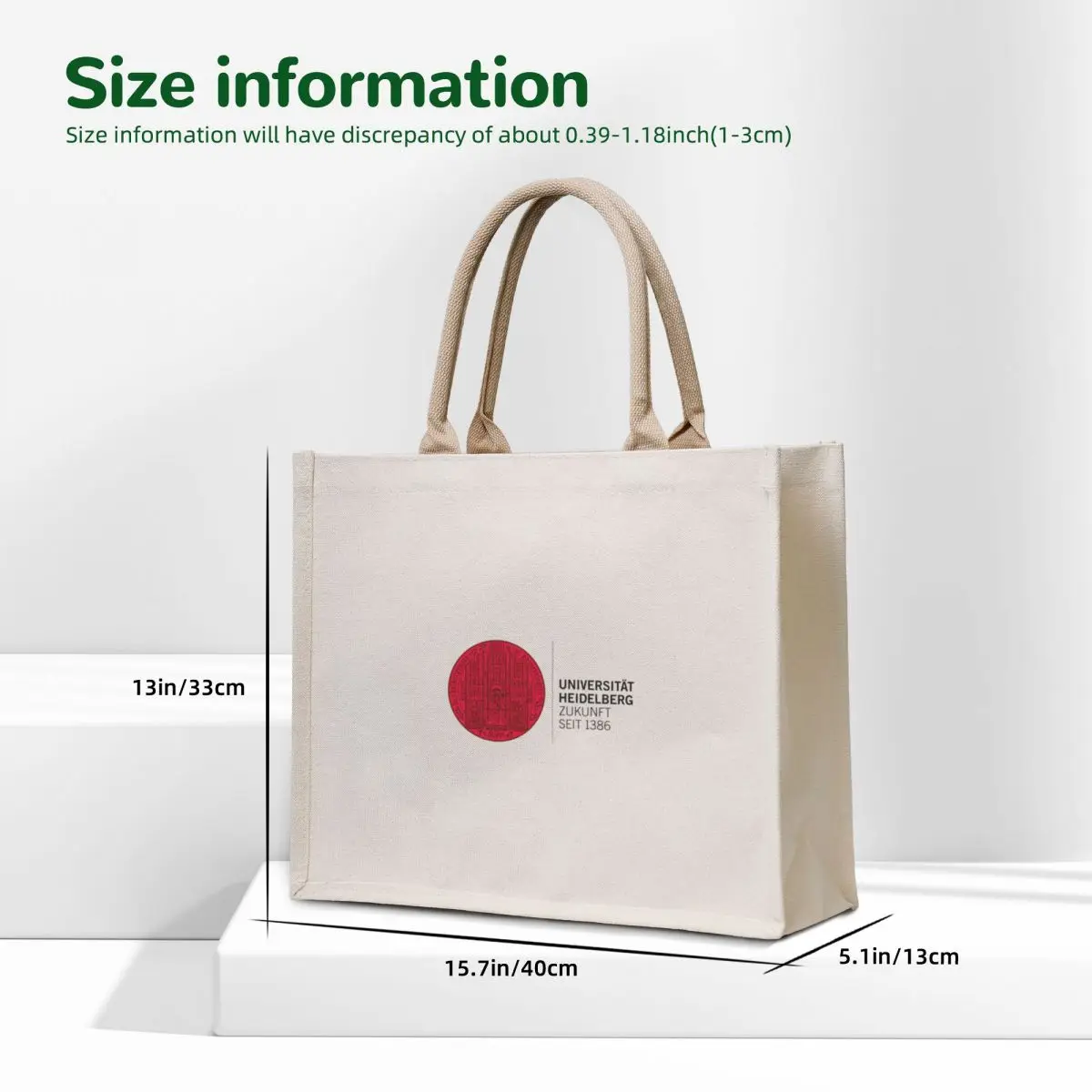 The Heidelberg University logo Tote Bag hand bags Candy bags shopper bags for women