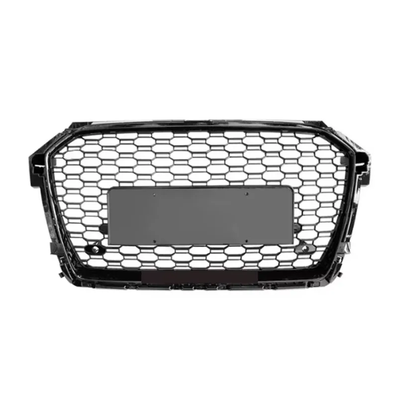 

SXLL A1 2016-2019 Black High Quality Plain Style Full Honeycomb Rs1 Car Mesh Front Grille