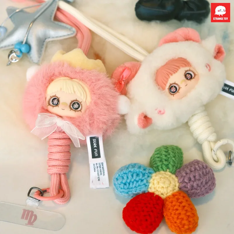 

Maymei 12, куклы «История созвездий», знаки зодиака, слепая коробка, мягкий брелок для рюкзака и кошелька, подарок на Хэллоуин, астрологические символы