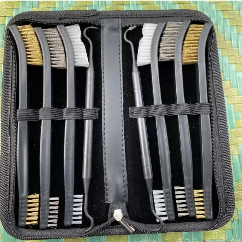 1 Kit Weapon Cleaning Kit Universal Gun Hunting Weapon Cleaning Kit Brush Gun Cleaning Set Pick Gun Tool