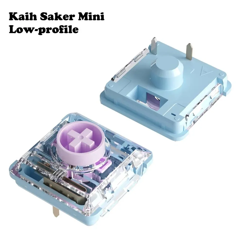 Kailh Saker 1353 3-Pin Mini Low Profile Linear Switches 0.8mm Ultra-Short Travel, Quick Trigger for Gaming Keyboards
