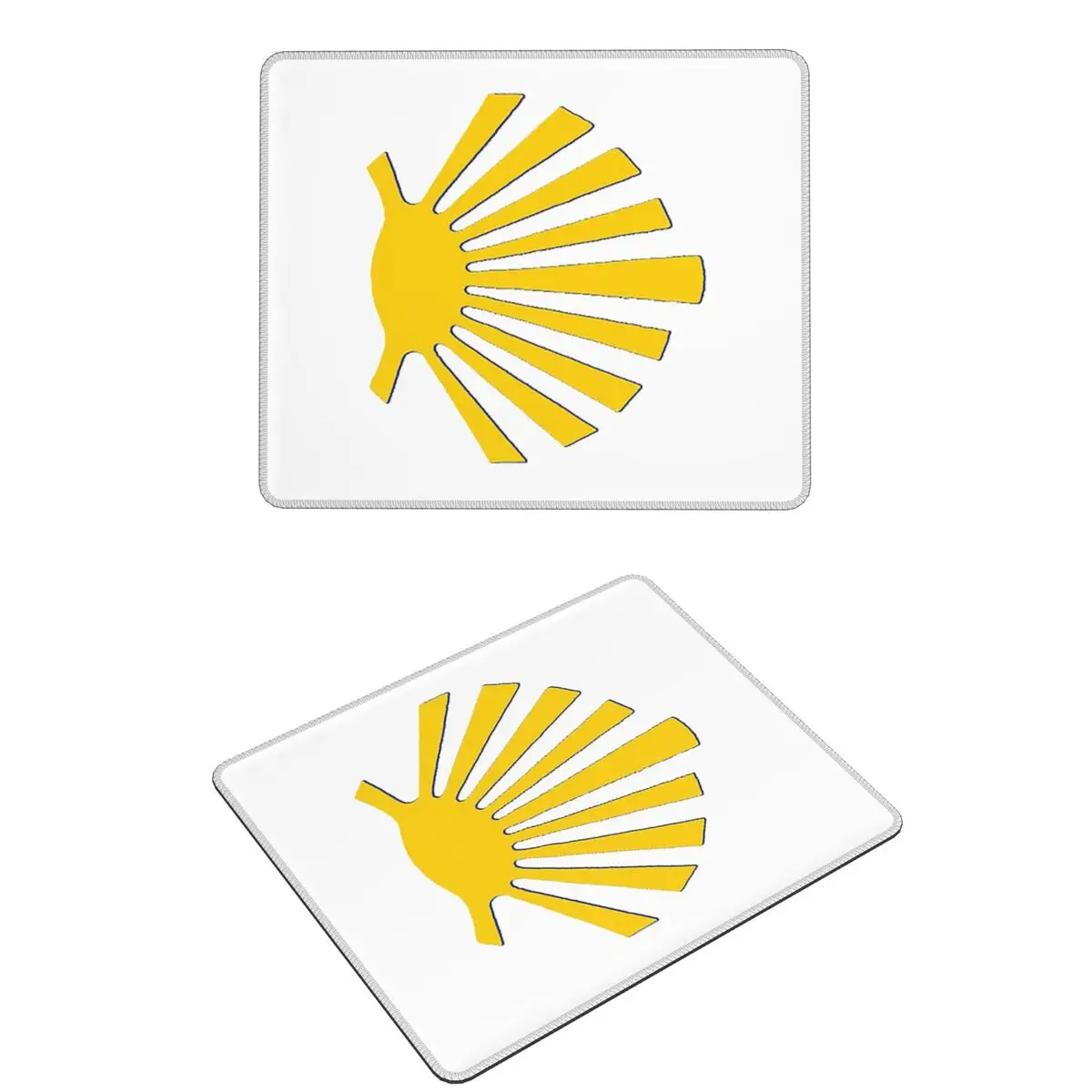 

Camino De Santiago символ большой желтый гребешок коврик для мыши компьютерная клавиатура коврик для мыши геймерский коврик для ноутбука настольные коврики