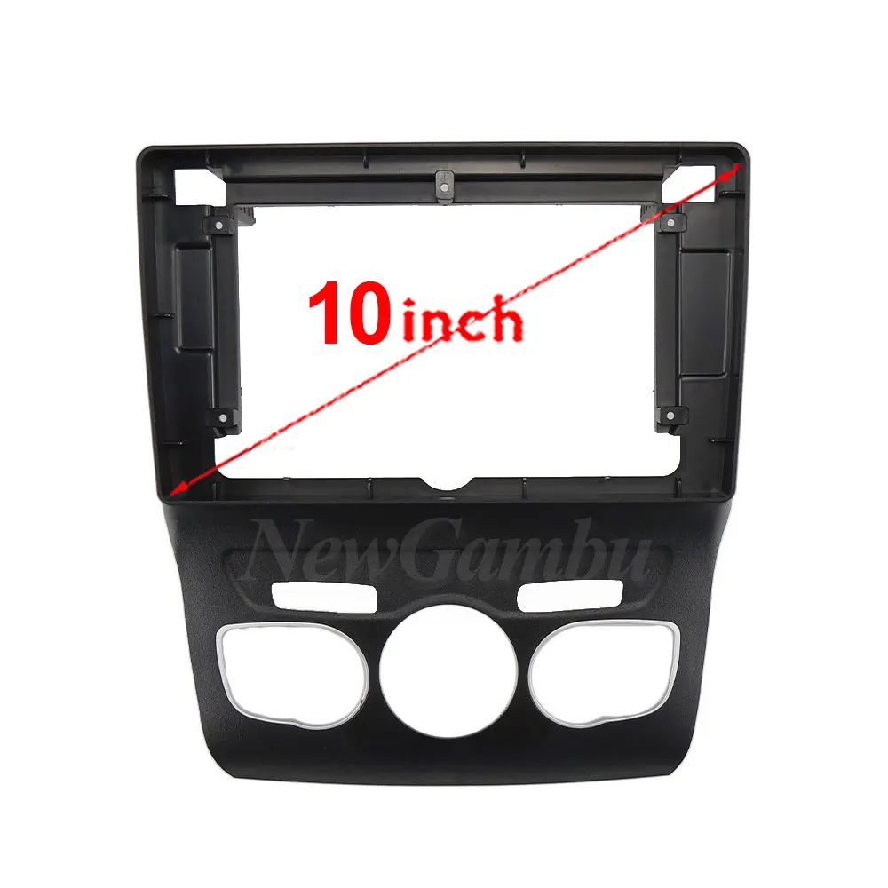 NewGambu 10 inch For Citroen C4 C4L DS4 2 B7 2010-2018 Frame Audio Adaptor Dash Trim Kits Facia Panel  Radio Player screen 2 Din