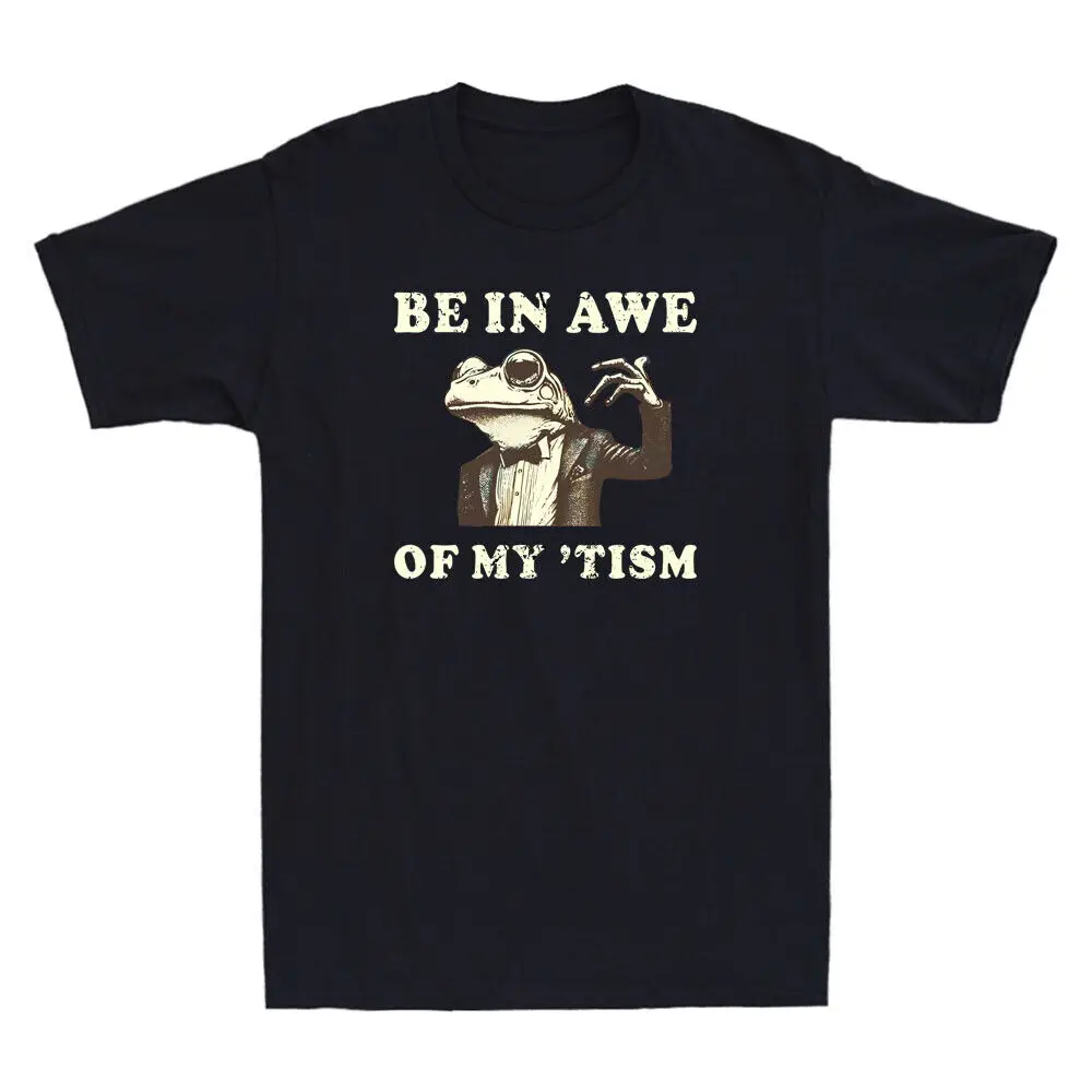 

Винтажная Мужская футболка с надписью «Be In Awe Of My ISM»