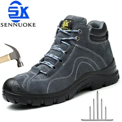 Safety Shoes Men's High Quality Industrial Work Boots Man for Work  Protection for the Feet Work Wear