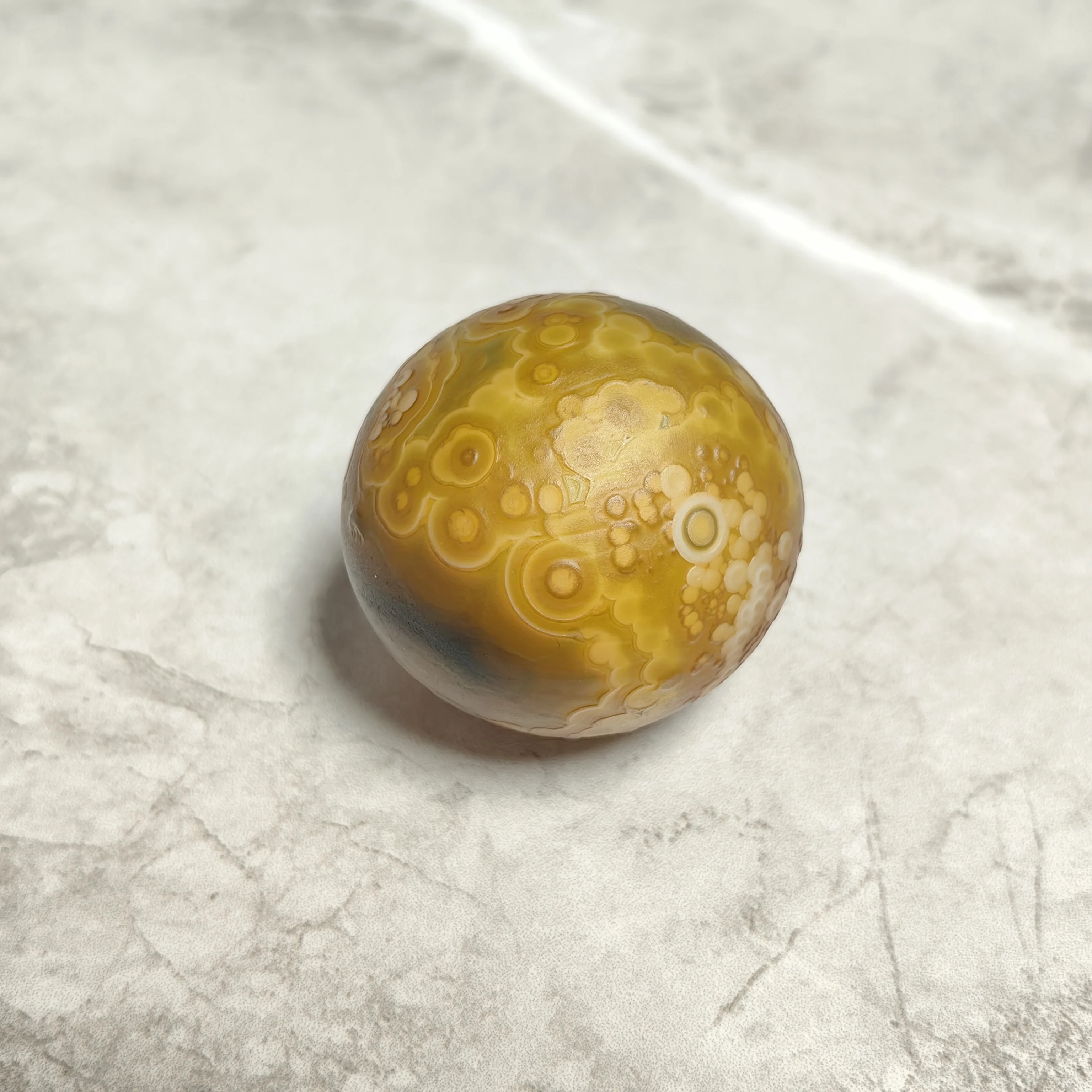 Pure Natural Gobi Eye Agate Sardonyx Rough Stone for DIY Jewelry Making, Reiki Meditation & Warding Off Negative Energies - view 6