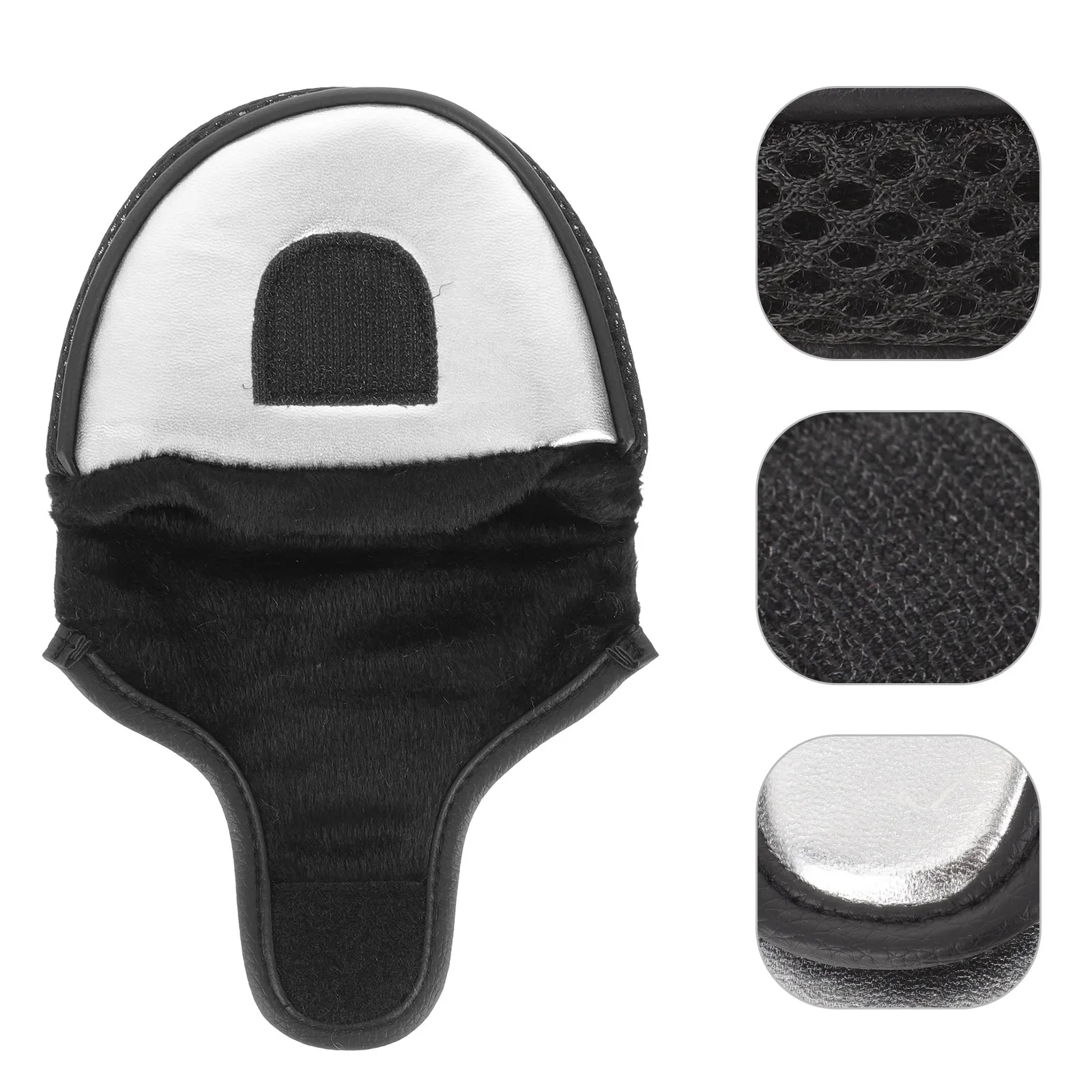 

1pcs Putter Cover Pu Golf Club Head Protector Dustproof Scratch Resistant Fit Most Brands Golf Accessories Club Cover