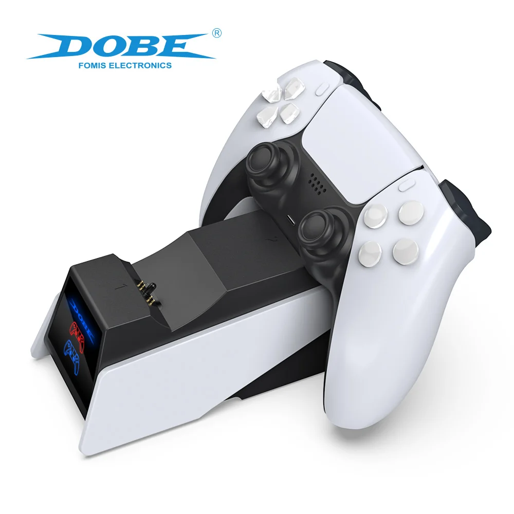 Зарядная док-станция DOBE с индикатором для PS5 DualSense светодиодный