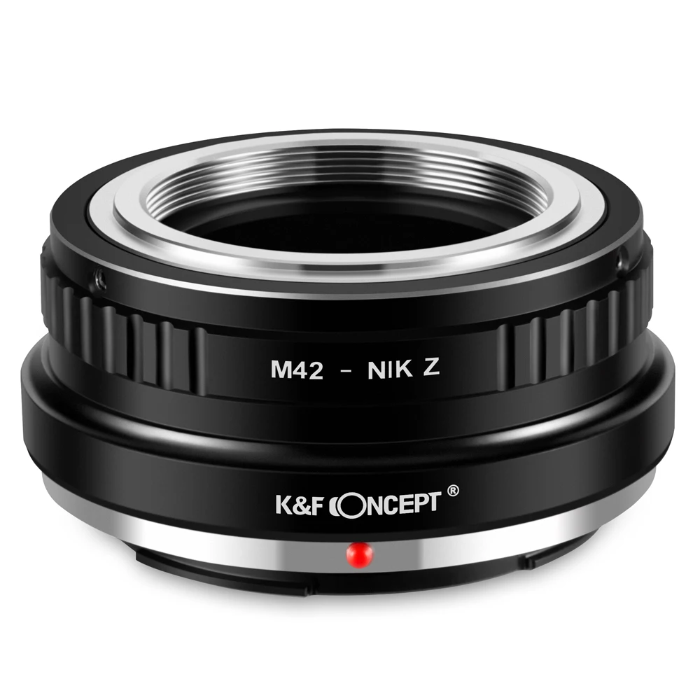 K&F Concept M42 Screw Mount Lens to Nikon Z Lens Adapter For Nikon Z Zf Zfc Z30 Z5 Z50 Z6 Z7 Z6II Z7II Z8 Z9 Camera