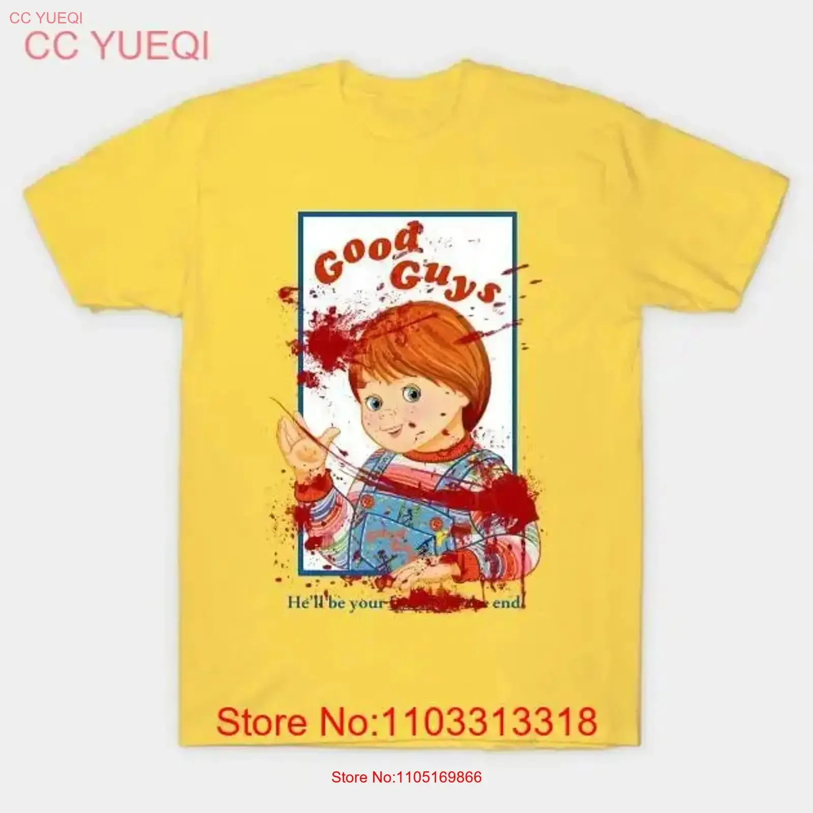 

Bloody Good Guys Chucky Made in Australia T Shirt S 5XL vintage Washed Breathable designer clothes fashion Stretched Unisex