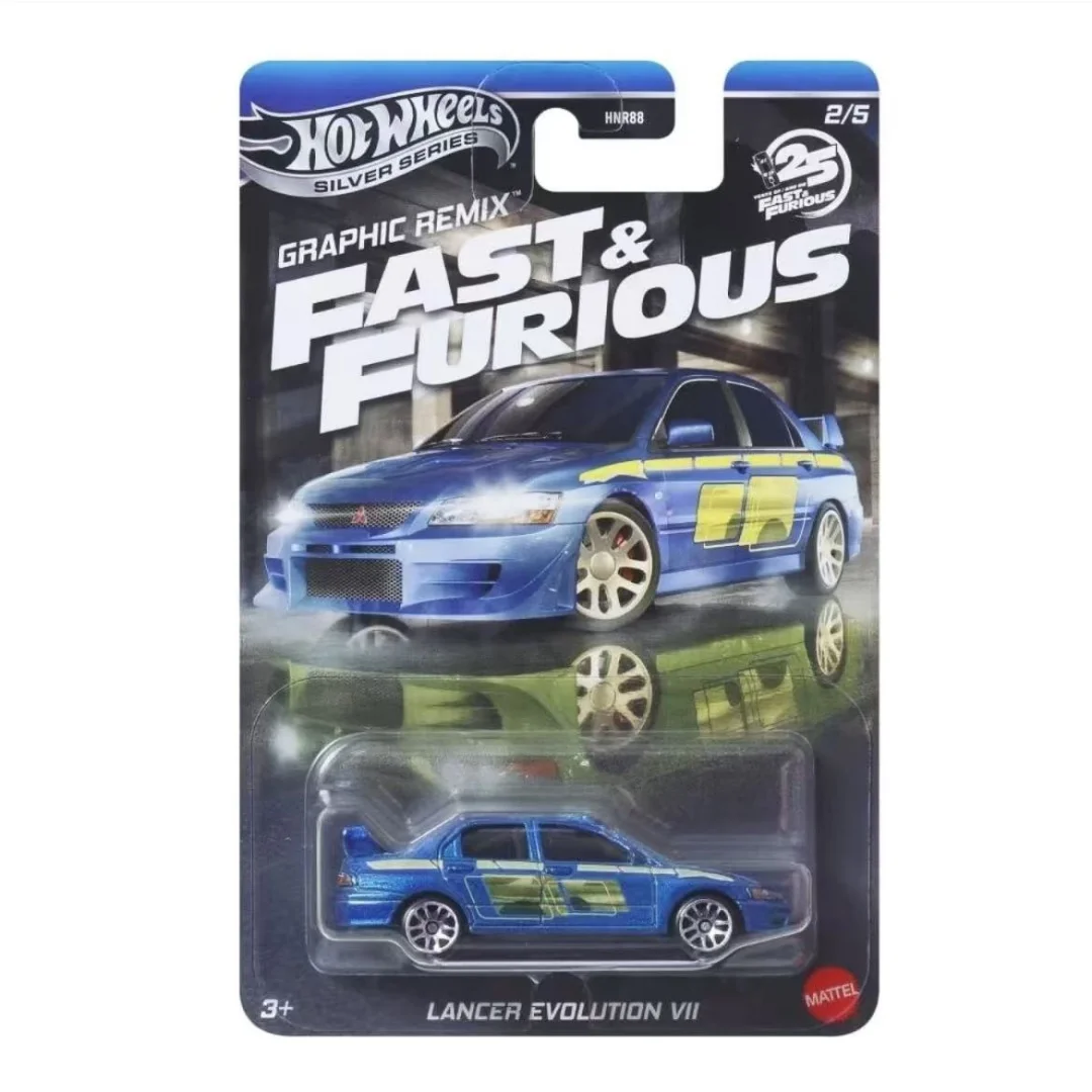 Hot Wheels HNR88-L سلسلة سيارات معدنية سريعة وغاضبة، Lancer Evolution، Honda S2000، Nissan Silvia، 1:64 لعبة جامعي هدية للأطفال #6