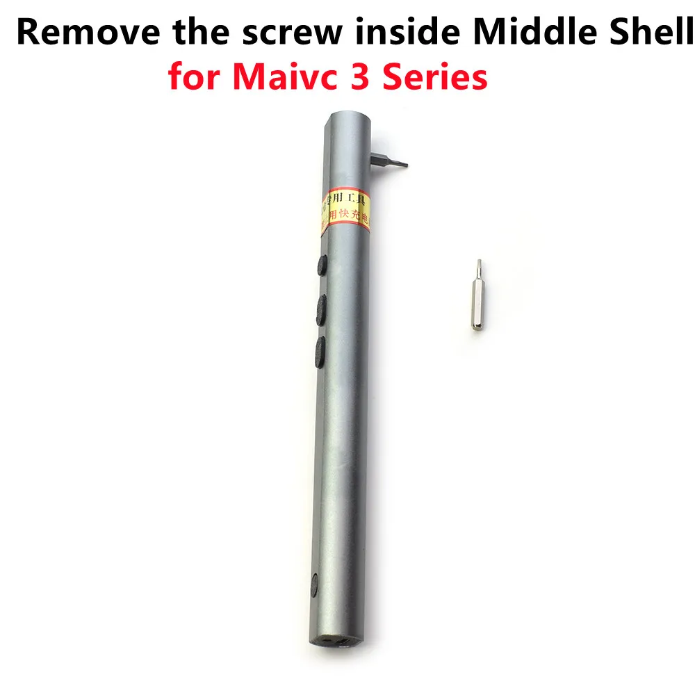 Battery Electric Corner Torx T5 Screwdriver with LED for DJI Mavic 3/3T/3C/3PRO Series Remove the screw inside Middle Shell